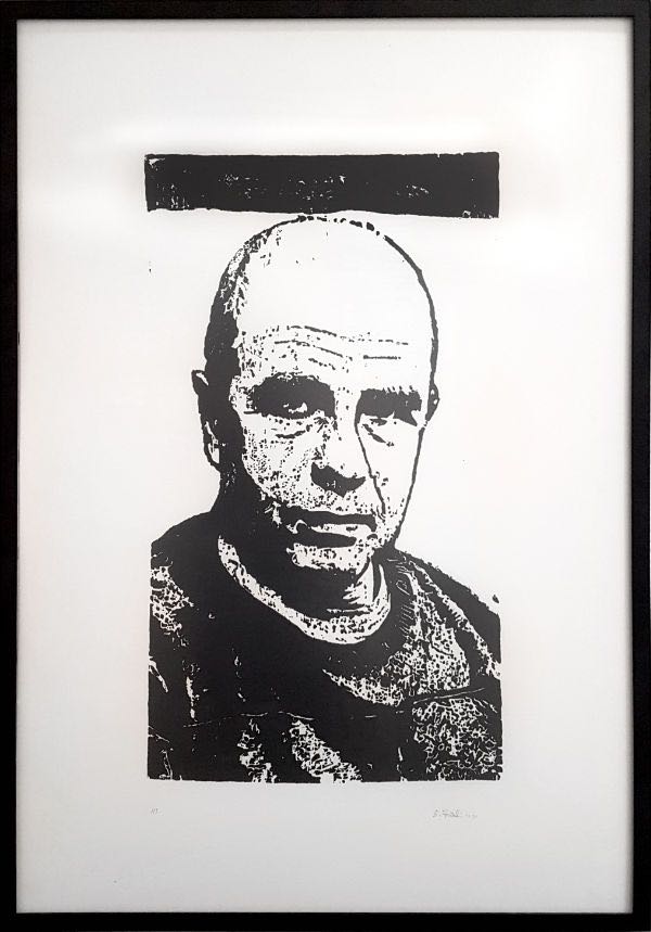 Portrait Ted Green · 2020 · 100 x 70 cm