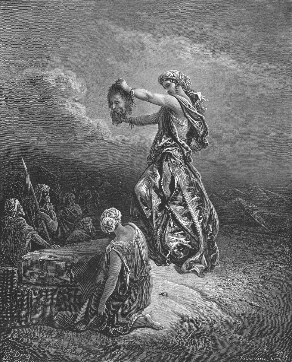 Jud. 13,19 ist ein Verweis auf die Bibelstelle im Buch Judith
