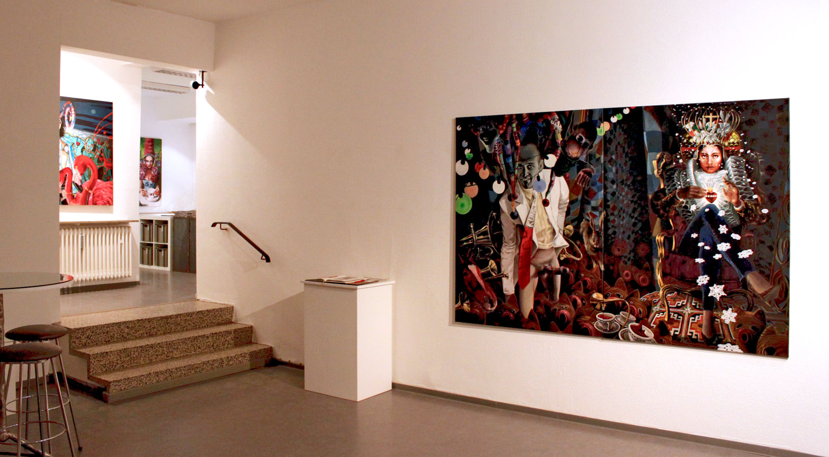 Diptychon 'Die neue Alice im Wunderland' von Sonja Tines