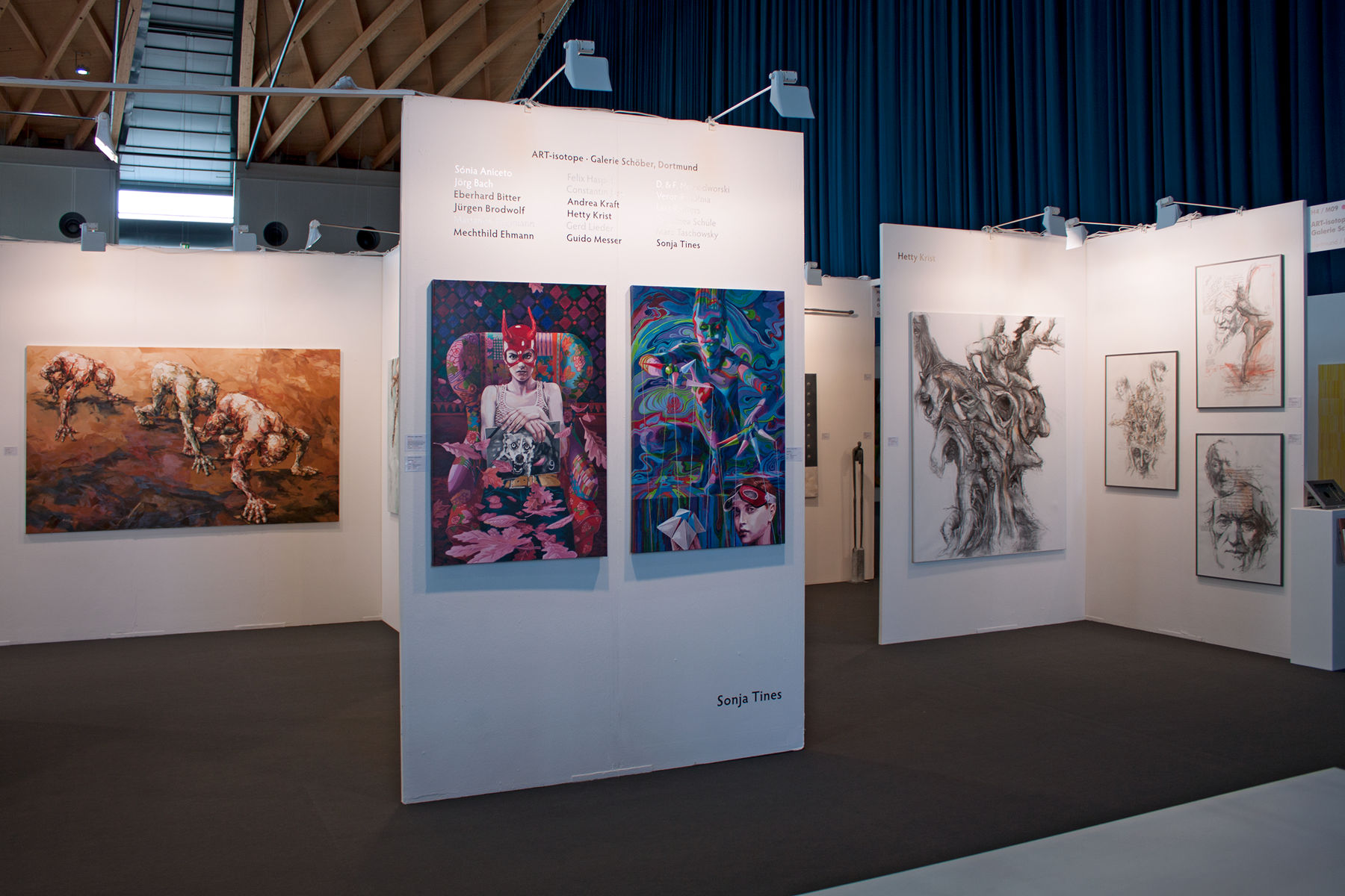 Hauptansicht Galeriestand ART-isotope